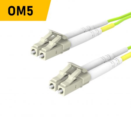 Cable de parche multimodo OM5 - CRXCabling Cable de parche de fibra óptica OM5 LC
